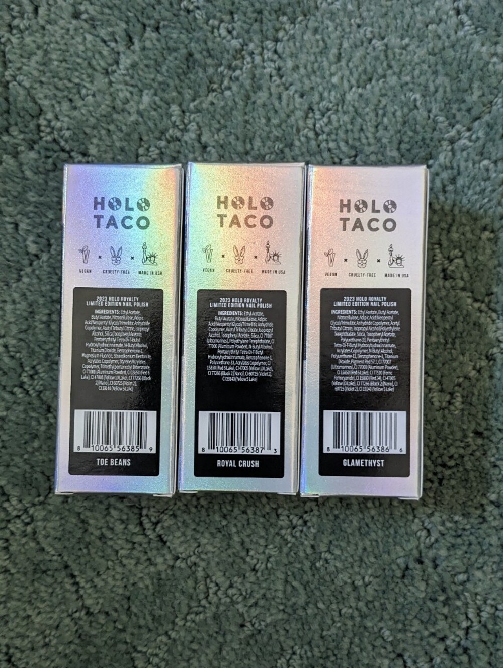 Holo Taco 2023 Holo Royalty Limited Edition Nail Polish Collection, NWT - Picture 3 of 4